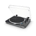 Audio-Technica AT-LP70XBTBS | Table tournante Stéréo - Sans fil - Bluetooth - Entraînement par courroie - Entièrement automatique - Noir/Argent | 02 | Sonxplus Thetford Mines