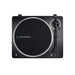 Audio-Technica AT-LP70XBTBS | Table tournante Stéréo - Sans fil - Bluetooth - Entraînement par courroie - Entièrement automatique - Noir/Argent | 03 | Sonxplus Thetford Mines