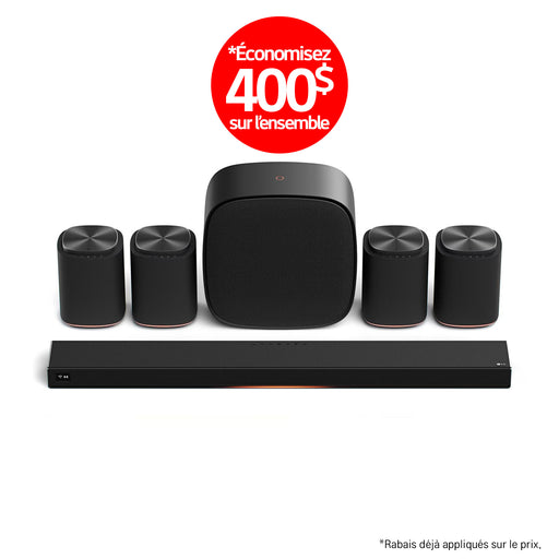 LG Sound Suite | Immersive Quad Suite 7 Pro - H7+4M7+W7 | 01 | Sonxplus Thetford Mines