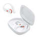 JBL Endurance Peak 4 | In-Ear Headphones - TwistLock  - White/Orange | 02 | Sonxplus Thetford Mines