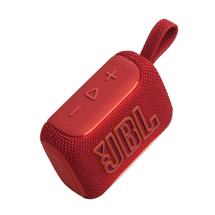 JBL GO 5 | Mini Portable Speaker - Bluetooth - 10-Hour Battery Life - IP68 - Red | 02 | Sonxplus Thetford Mines