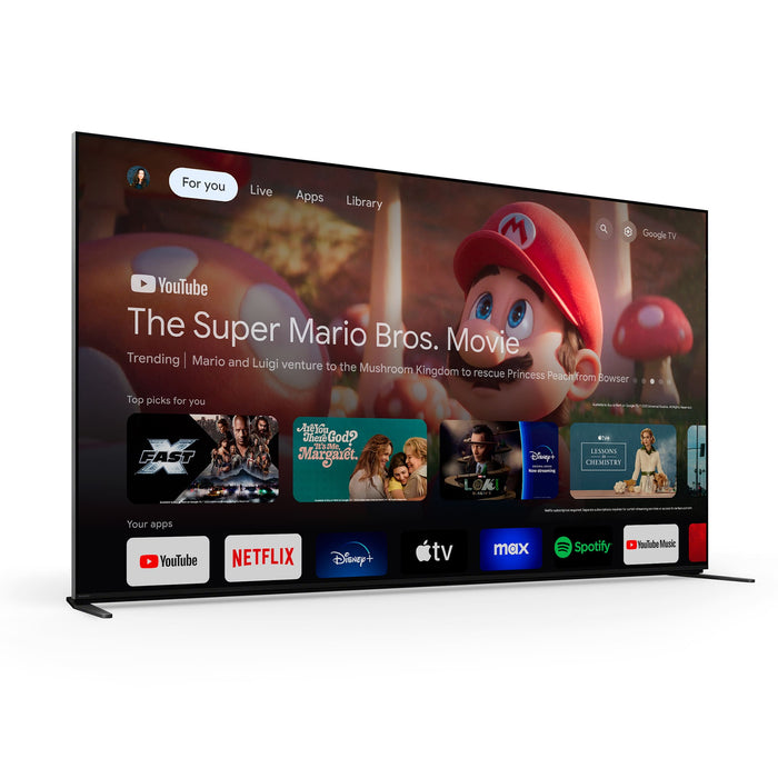 Sony BRAVIA9 K-75XR90 | 75" TV - Mini LED - XR90 series - 4K HDR - Google TV