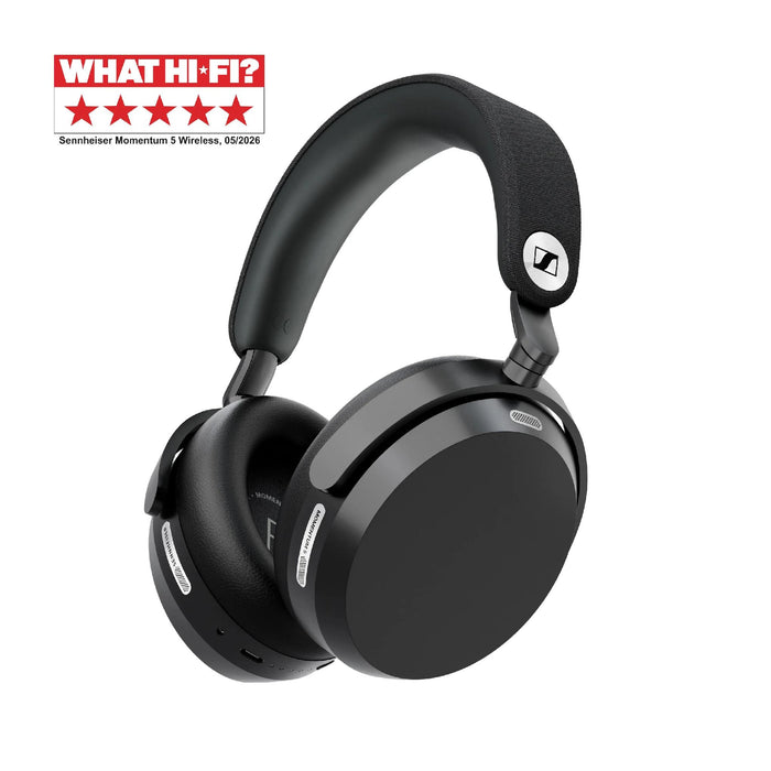 Sennheiser MOMENTUM 5 Wireless | Écouteurs supra-auriculaires - Sans fil - Réduction adaptative du bruit - Noir | 04 | Sonxplus Thetford Mines