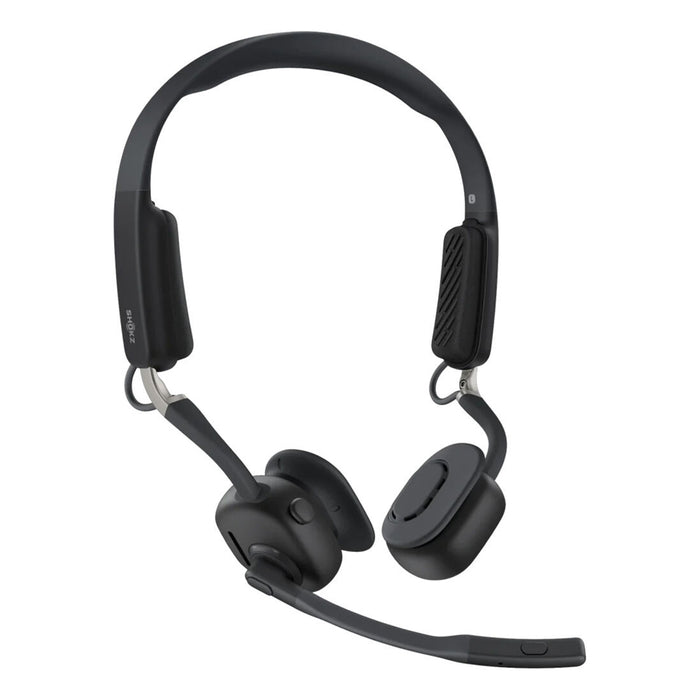 Shokz OpenMeet USB-C | Casque stéréo Bluetooth - 15 Heures d'autonomie - Noir