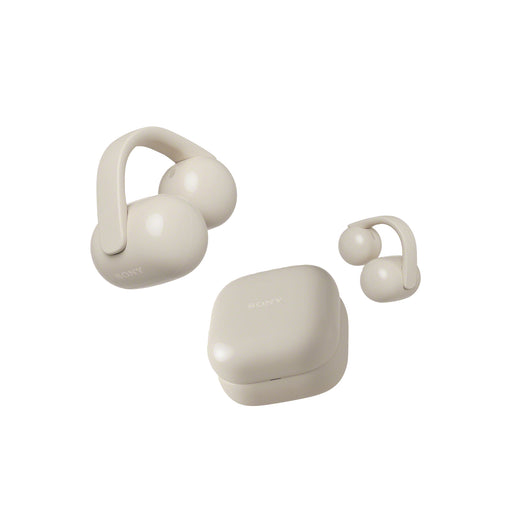 Sony Linkbuds Clip | In-ear headphones - Wireless - Cream | 01 | Sonxplus Thetford Mines