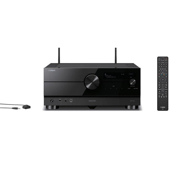 Yamaha RX-A4A | Récepteur AV 7.2 - Série Aventage - HDMI 8K - MusicCast - HDR10+ - 100W à 7.2 canaux - Zone 2 - Noir-SONXPLUS.com