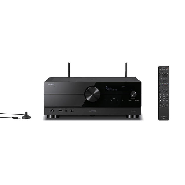Yamaha RX-A6A | AV Receiver 9.2 - Aventage Series - HDMI 8K - MusicCast - HDR10+ - 150W X 9 with Zone 3 - Black-SONXPLUS.com