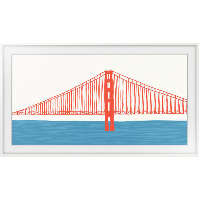 Samsung VG-SCFA55WTBZA | Surround for 55" The Frame TV - Blanc-SONXPLUS.com