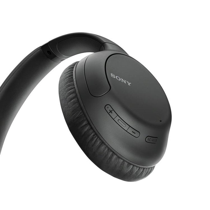 Sony WH-CH710N | Around-ear headphones - Wireless - Bluetooth - NFC - Microphone - Black-SONXPLUS.com