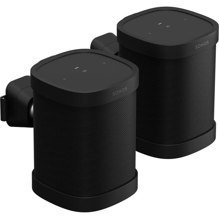 Sonos S1WMPWW1BLK | Wall Bracket for One and One SL Speakers - Black - Pair-SONXPLUS.com