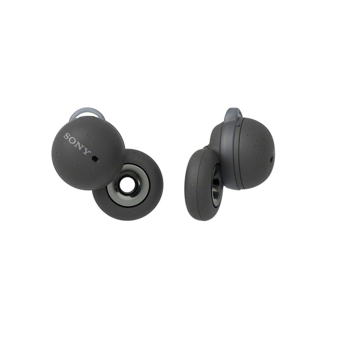 Sony WF-L900 | In-ear headphones - LinkBuds - 100% Wireless - Bluetooth - Microphone - Adaptive control - Up to 17.5 hours battery life - Gris-SONXPLUS.com
