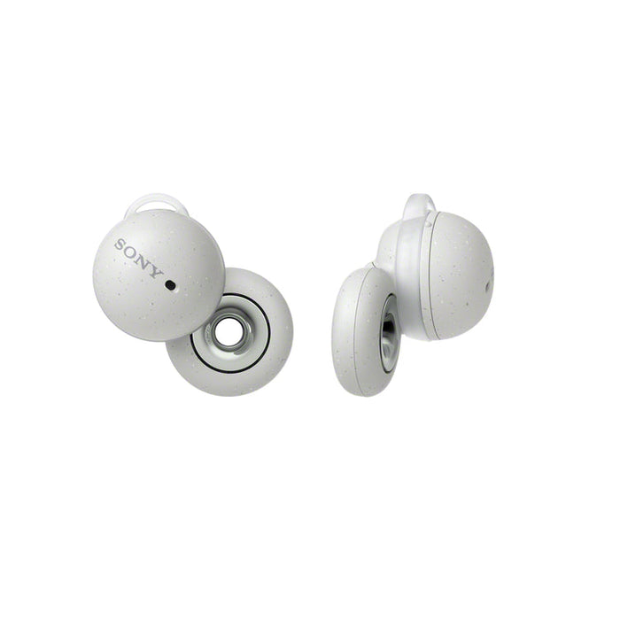Sony WF-L900 | In-ear headphones - LinkBuds - 100% Wireless - Bluetooth - Microphone - Adaptive control - Up to 17.5 hours battery life - White-SONXPLUS.com