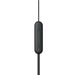 Sony WI-C100 | In-ear headphones - Wireless - Bluetooth - Around the neck - Microphone - IPX4 - Black-SONXPLUS.com