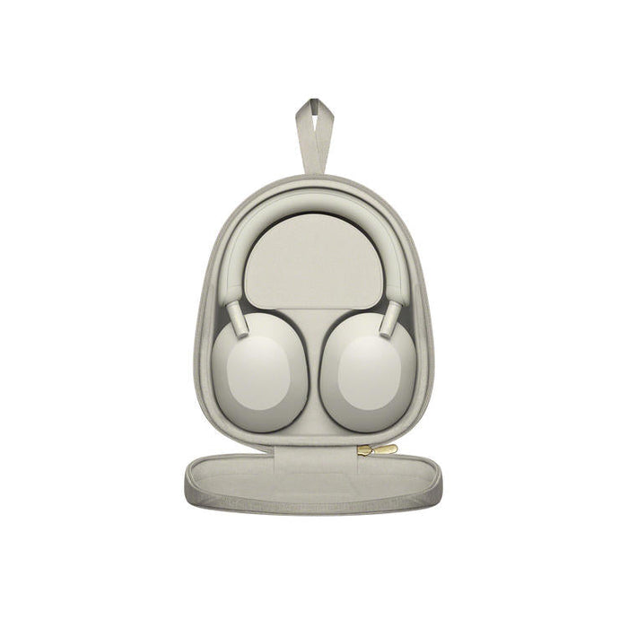 Sony WH-1000XM5/S | Wireless circum-aural headset - Noise reduction - 8 Microphones - Argent-SONXPLUS.com