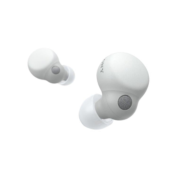 Sony WFLS900N | In-Ear Headphones - LinkBuds - 100% Wireless - Bluetooth - Microphone - Active Noise Cancellation - White-SONXPLUS.com