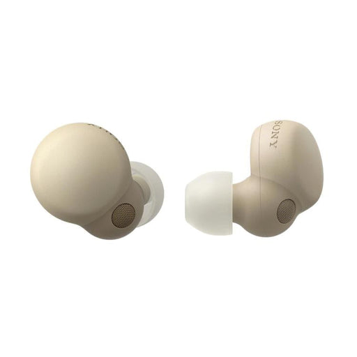 Sony WFLS900N | In-Ear Headphones - LinkBuds - 100% Wireless - Bluetooth - Microphone - Active Noise Cancellation - Crème-SONXPLUS.com