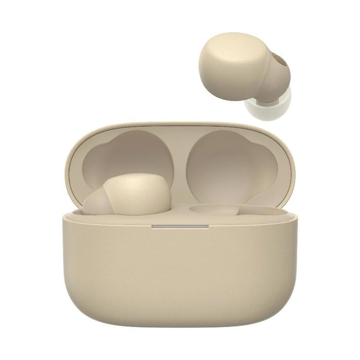 Sony WFLS900N | In-Ear Headphones - LinkBuds - 100% Wireless - Bluetooth - Microphone - Active Noise Cancellation - Crème-SONXPLUS.com