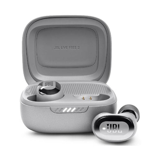 JBL Live Free 2 | In-Ear Headphones - 100% Wireless - Bluetooth - Smart Ambient - Microphones - Silver-SONXPLUS Thetford Mines