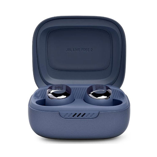 JBL Live Free 2 | In-Ear Headphones - 100% Wireless - Bluetooth - Smart Ambient - Microphones - Blue-SONXPLUS Thetford Mines