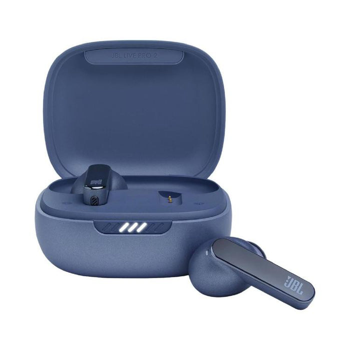 JBL Live Pro 2 TWS | In-Ear Headphones - 100% Wireless - Bluetooth - Smart Ambient - 6 Microphones - Blue-SONXPLUS Thetford Mines