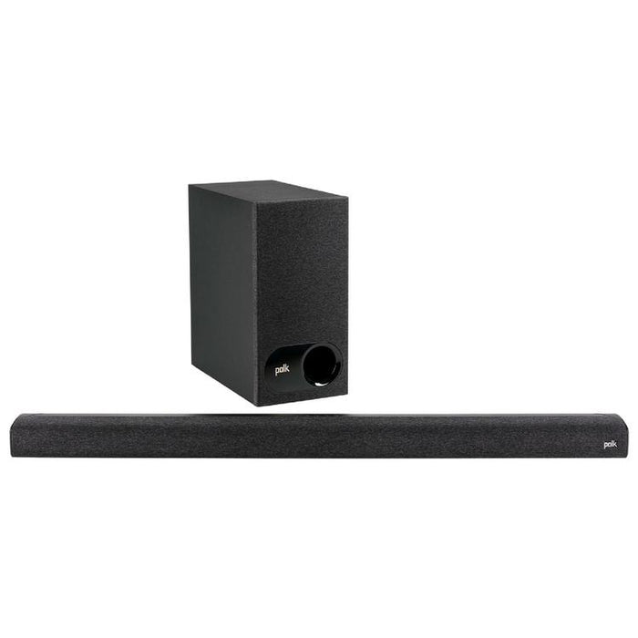 Polk Signa S3 | Barre de son universelle - Avec Caisson de graves sans fil - Bluetooth - Expérience de Cinéma Maison - Voice Adjust - Chromecast intégré - Noir-SONXPLUS.com