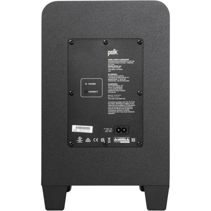 Polk Signa S4 | Barre de son 3.1.2 Certifié Dolby Atmos - Avec Caisson de graves sans fil - Bluetooth - Expérience de Cinéma Maison - Voice Adjust - Noir-SONXPLUS.com