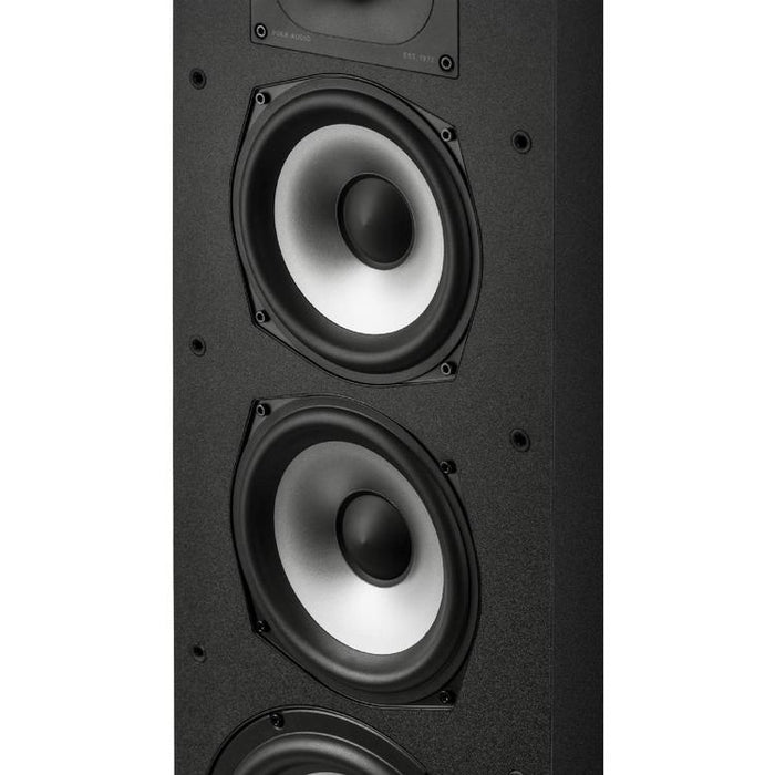 Polk Monitor XT70 | Haut-parleurs de plancher - Tour - Certifié Hi-Res Audio - Noir - Paire-SONXPLUS.com