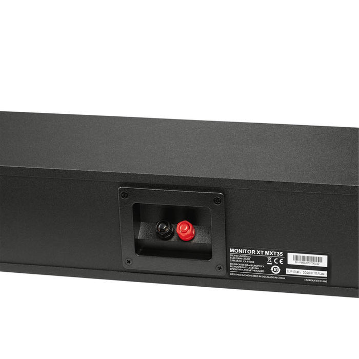 Polk Monitor XT35 | Haut-parleur central mince - Haute Résolution - Noir-SONXPLUS Thetford Mines