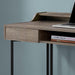 Monarch Specialties I 7360 | Meuble d'ordinateur - 48" - Avec tiroirs - Métal noir - Taupe foncé-SONXPLUS.com