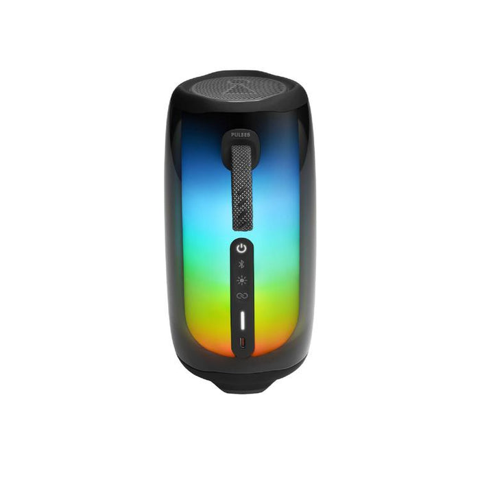 JBL Pulse 5 | Haut-parleur portable - Bluetooth - Effets lumineux - 360 degrés son et lumière - Noir-SONXPLUS.com