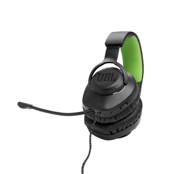 JBL Quantum 100X | Casque de jeu filaire circum-auriculaire - Pour Console X-box - Noir/Vert-SONXPLUS.com