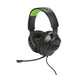 JBL Quantum 100X | Casque de jeu filaire circum-auriculaire - Pour Console X-box - Noir/Vert-SONXPLUS.com