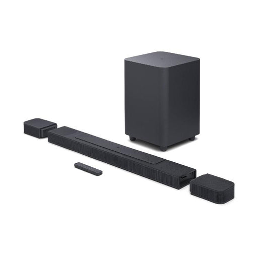 JBL Bar 1000 Pro | Barre de son 7.1.4 - Avec Haut-parleurs surround détachables et Caisson de graves 10" - Dolby Atmos - DTS:X - MultiBeam - 880W - Noir-SONXPLUS Thetford Mines