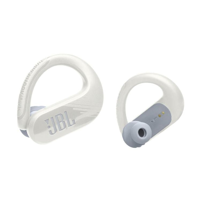 JBL Endurance Peak III | Sport In-Ear Headphones - 100% Wireless - Waterproof - Powerhook Design - White-SONXPLUS Thetford Mines
