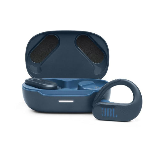 JBL Endurance Peak III | Écouteurs Sport intra-auriculaires - 100% Sans fil - Étanche - Conception Powerhook - Bleu-SONXPLUS Thetford Mines