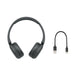 Sony WH-CH520 | Écouteurs supra-auriculaires - Sans fil - Bluetooth - Jusqu'à 50 heures d'autonomie - Noir-SONXPLUS.com