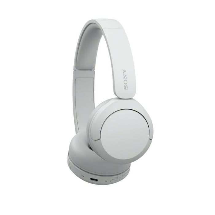 Sony WH-CH520 | Écouteurs supra-auriculaires - Sans fil - Bluetooth - Jusqu'à 50 heures d'autonomie - Blanc-SONXPLUS.com
