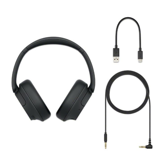Sony WH-CH720N | Écouteurs circum-auriculaires - Sans fil - Bluetooth - Réduction du bruit - Jusqu'à 35 heures d'autonomie - Microphone - Noir-SONXPLUS.com