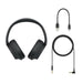 Sony WH-CH720N | Écouteurs circum-auriculaires - Sans fil - Bluetooth - Réduction du bruit - Jusqu'à 35 heures d'autonomie - Microphone - Noir-SONXPLUS.com