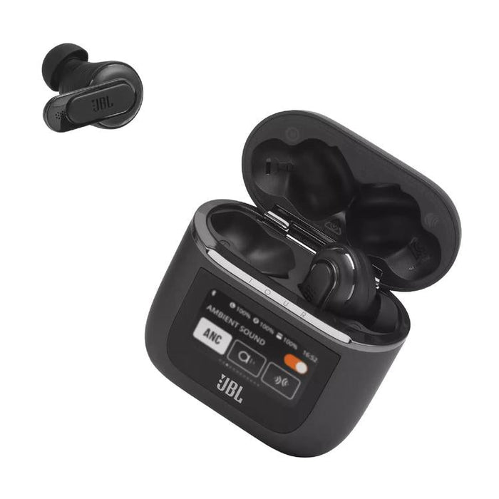 JBL TOUR PRO 2 | In-Ear Headphones - Wireless - Bluetooth - True ANC - 6 microphones - Smart Case - Black-SONXPLUS.com