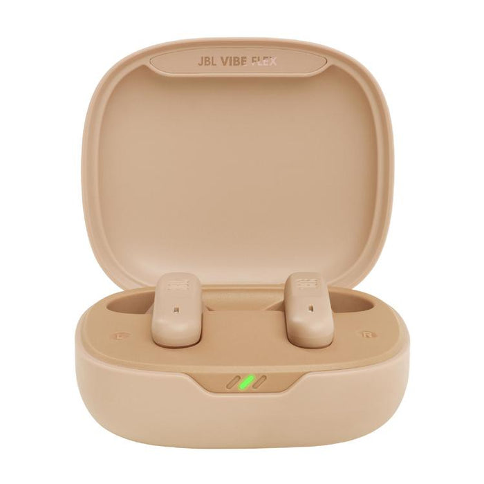 JBL Vibe Flex | In-Ear Headphones - Wireless - Bluetooth - Stick-open Design - Smart Ambient Technology - Beige-SONXPLUS.com