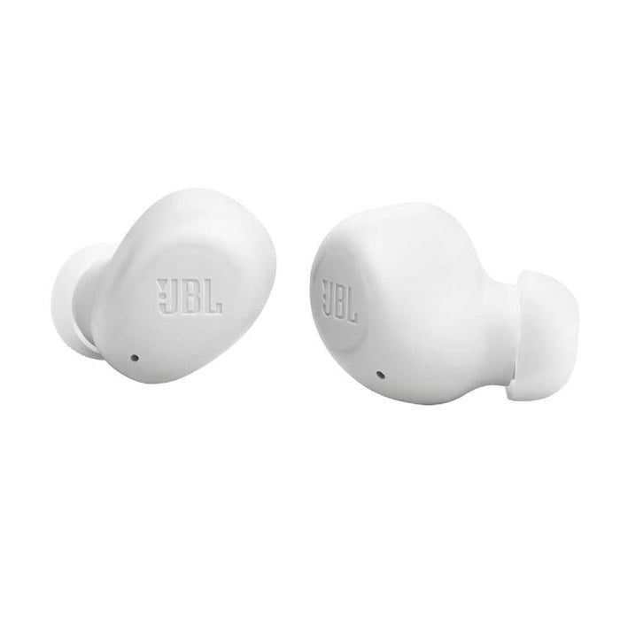 JBL Vibe Buds | Écouteurs intra-auriculaires - Sans fil - Bluetooth - Technologie Smart Ambient - Blanc-SONXPLUS.com