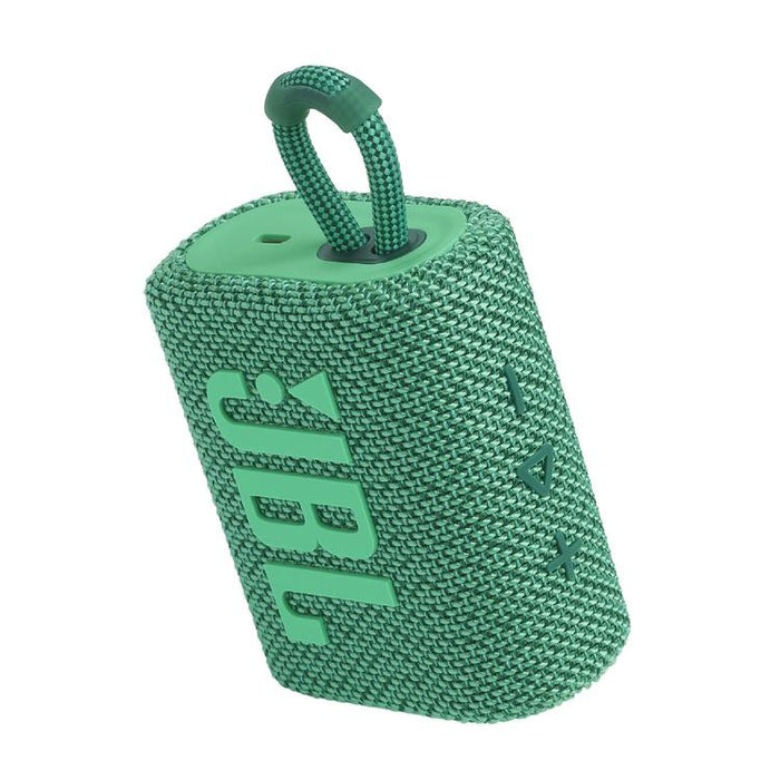 JBL Go 3 Eco | Mini Haut-parleur - Ultra-portable - Bluetooth - IP67 - Vert-SONXPLUS.com