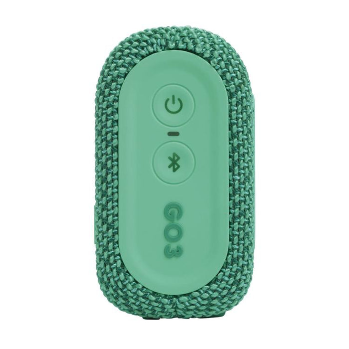 JBL Go 3 Eco | Mini Haut-parleur - Ultra-portable - Bluetooth - IP67 - Vert-SONXPLUS.com