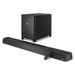 Polk MagniFi MAX AX | 5.1.2 Home Theater System - Max Soundbar - 1 Wireless 10" Subwoofer - Black-SONXPLUS.com