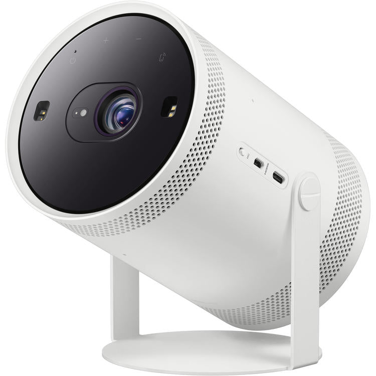 Samsung SP-LFF3CLAXXZC | Projecteur portatif - The Freestyle 2ième Gén. - Compact - Full HD - Son 360 degrés - Blanc-SONXPLUS Thetford Mines