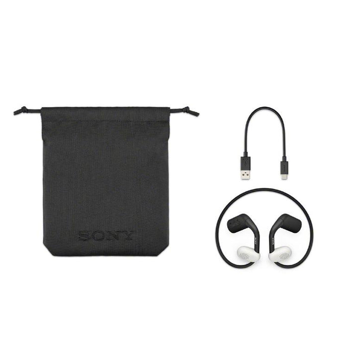 Sony Float Run WIOE610 | Ecouteurs avec micro - Supra-auriculaires - Bluetooth - Sans fil - Noir-SONXPLUS Thetford Mines