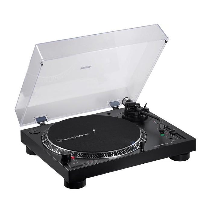 Audio Technica AT-LP120XBT-USB-BK | Table tournante - Bluetooth aptX - USB - Noir-SONXPLUS Thetford Mines