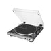 Audio Technica AT-LP60X-GM | Table tournante Stéréo - Entraînement par courroie - Entièrement automatique - Métal Gun-SONXPLUS Thetford Mines