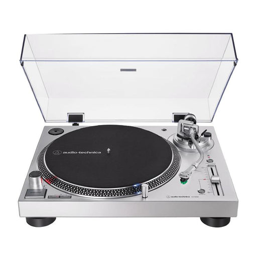 Audio Technica AT-LP120XUSB-SV | Table tournante - Entraînement direct - Analogique et USB - Argent-SONXPLUS Thetford Mines